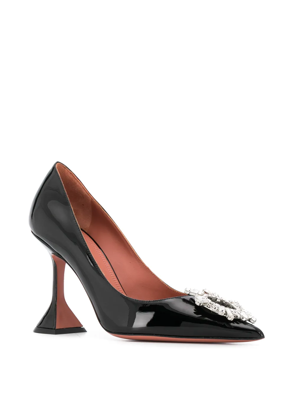 Women Amina Muaddi Begum Crystal-embellished Pumps - Image 2