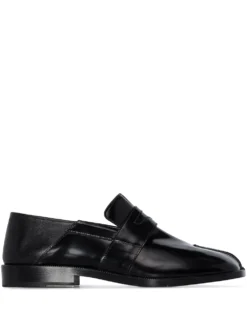 Women Maison Margiela Tabi Leather Loafers
