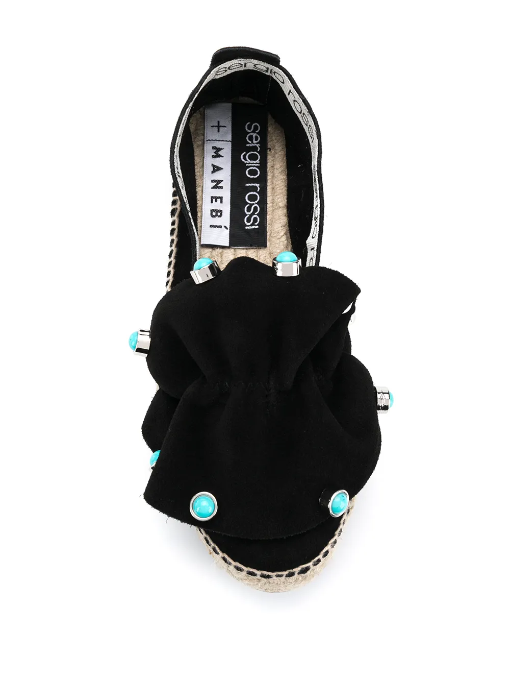 Women Sergio Rossi X Manebi Embellished Espadrilles - Image 4