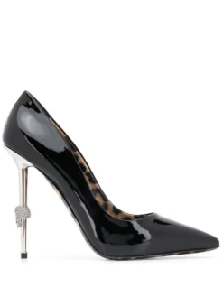 Women Philipp Plein Skull Pointed-toe Pumps