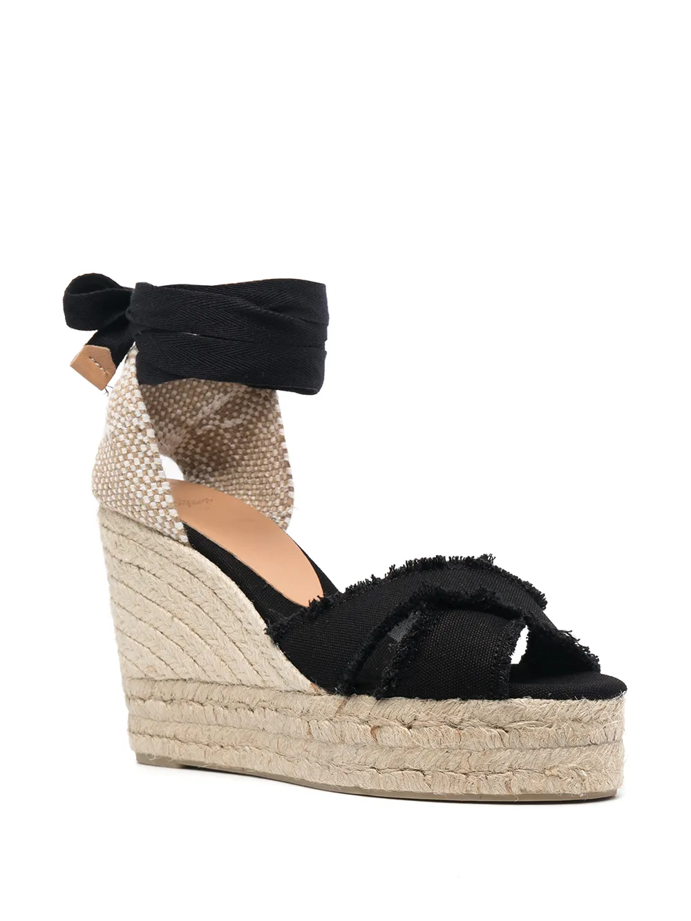 Women Castañer Bluma Raw-cut Wedge Sandals - Image 2