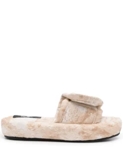 Women Natasha Zinko Lace-design Slides