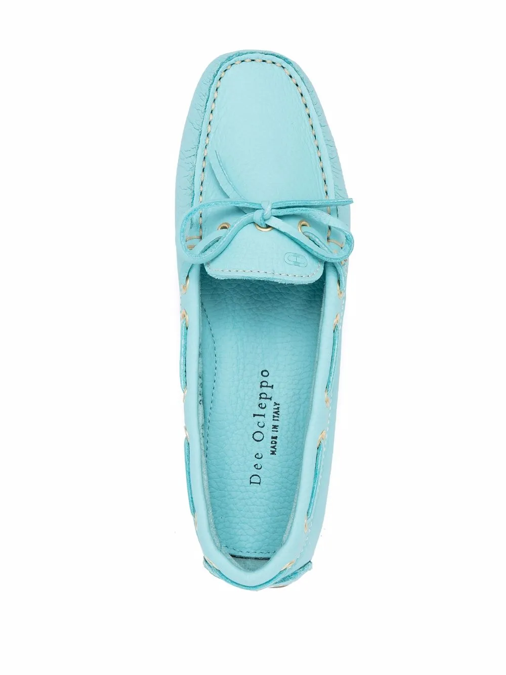 Women Dee Ocleppo Bow-embellished Driving Loafers - Image 4