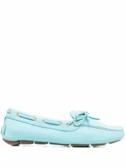 Women Dee Ocleppo Bow-embellished Driving Loafers