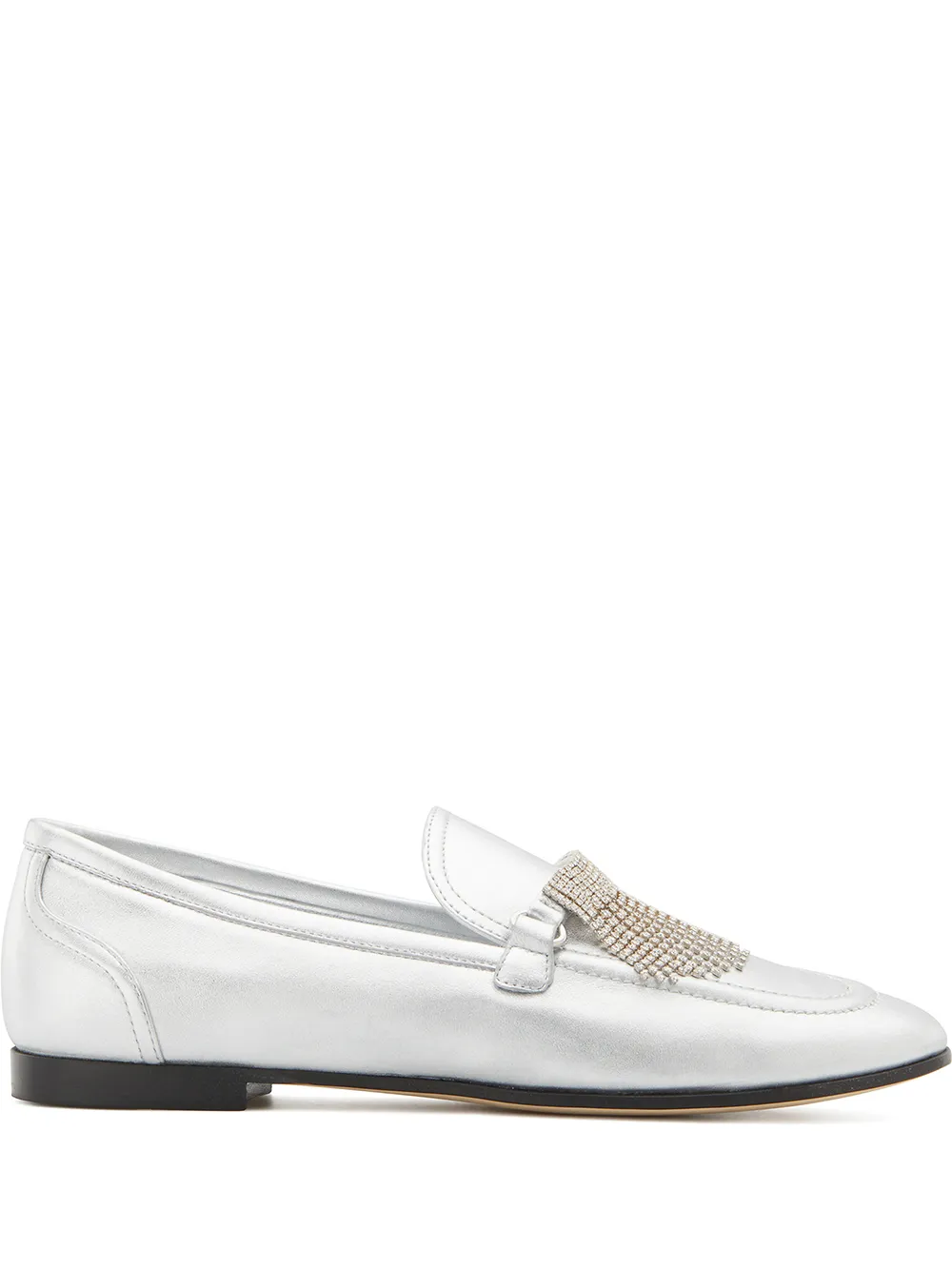 Women Giuseppe Zanotti Jodie Rhinestone-embellished Loafers