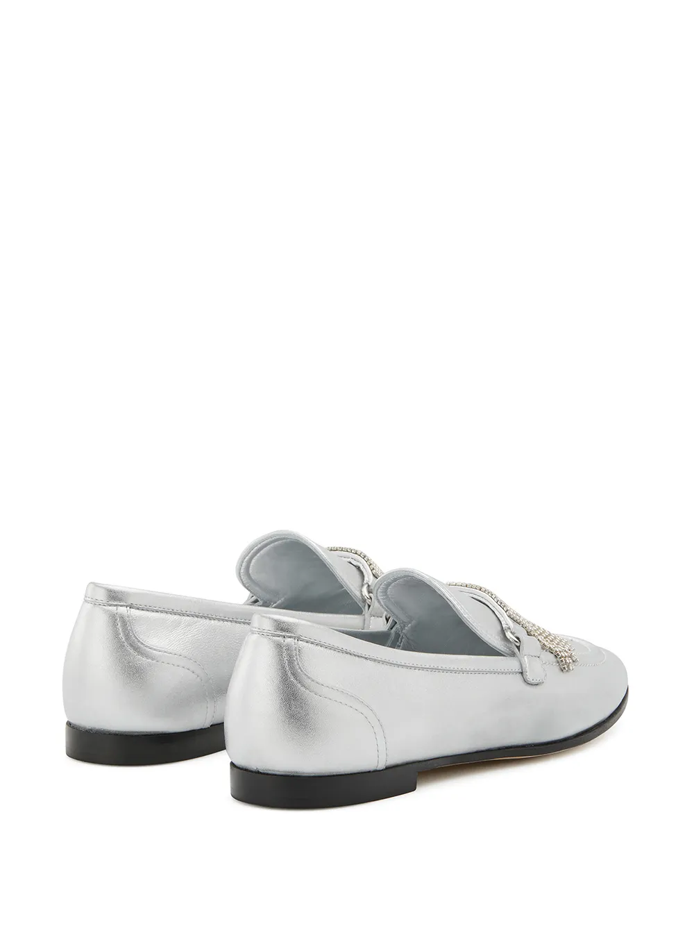 Women Giuseppe Zanotti Jodie Rhinestone-embellished Loafers - Image 3