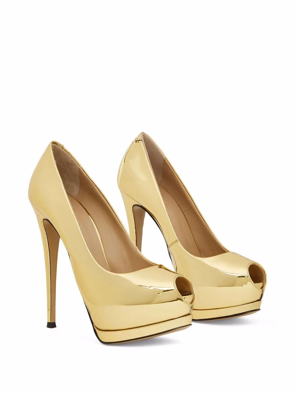 Women Giuseppe Zanotti Sharon 130mm Peep-toe Pumps - Image 3