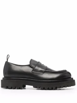 Women Officine Creative Polished Calf Leather Loafers