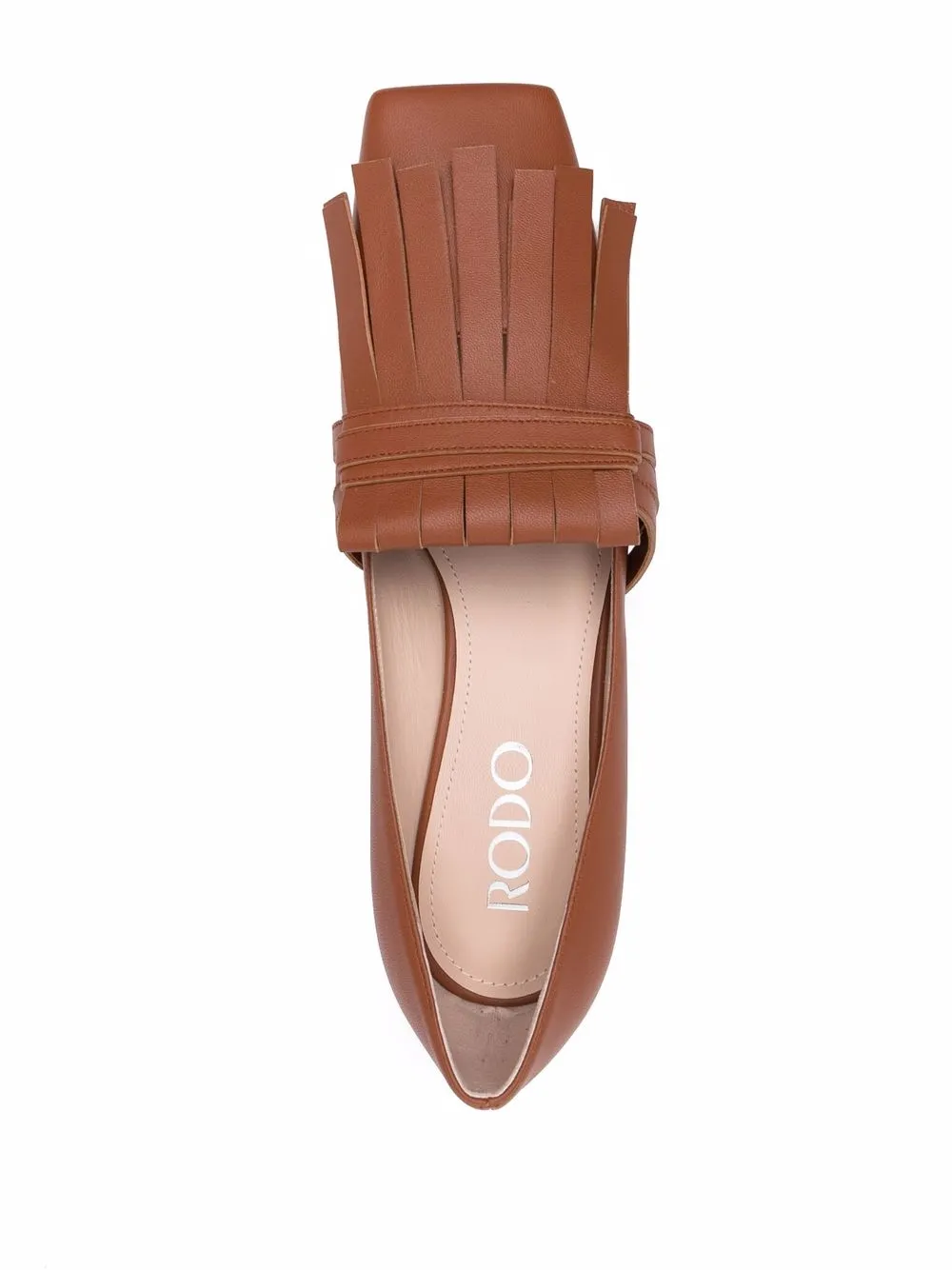 Women Rodo Fringe-embellished Loafers - Image 4