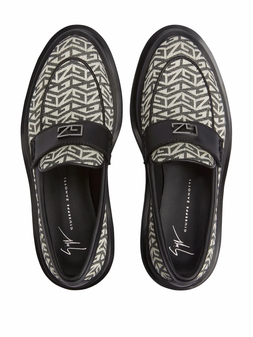 Women Giuseppe Zanotti Malick Monogram Loafers - Image 4
