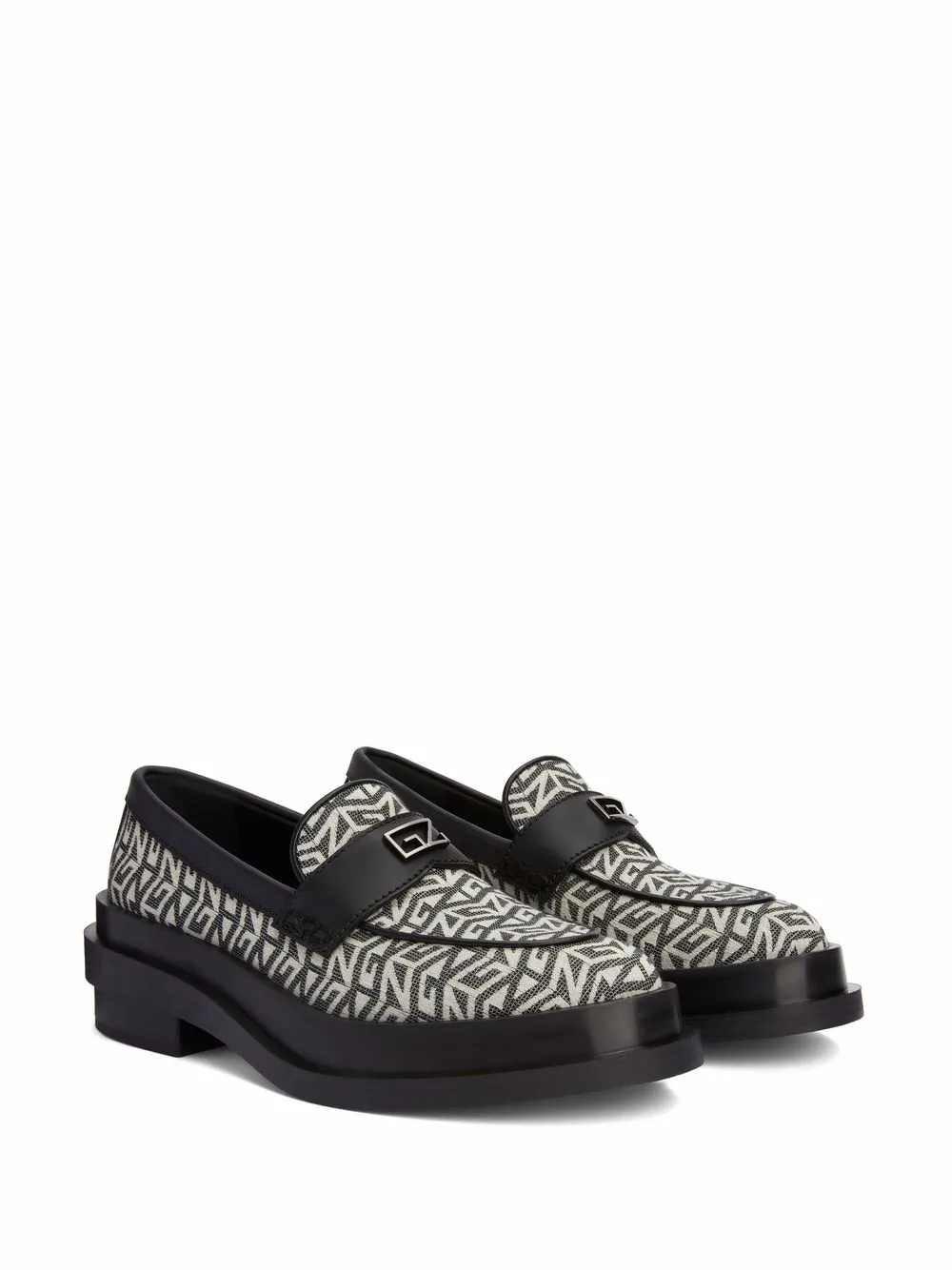 Women Giuseppe Zanotti Malick Monogram Loafers - Image 2