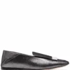 Women Sergio Rossi SR1 Glitter Loafers