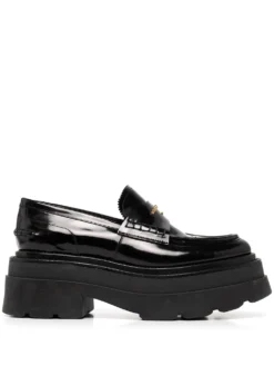 Women Alexander Wang Chunky Sole Leather Loafers