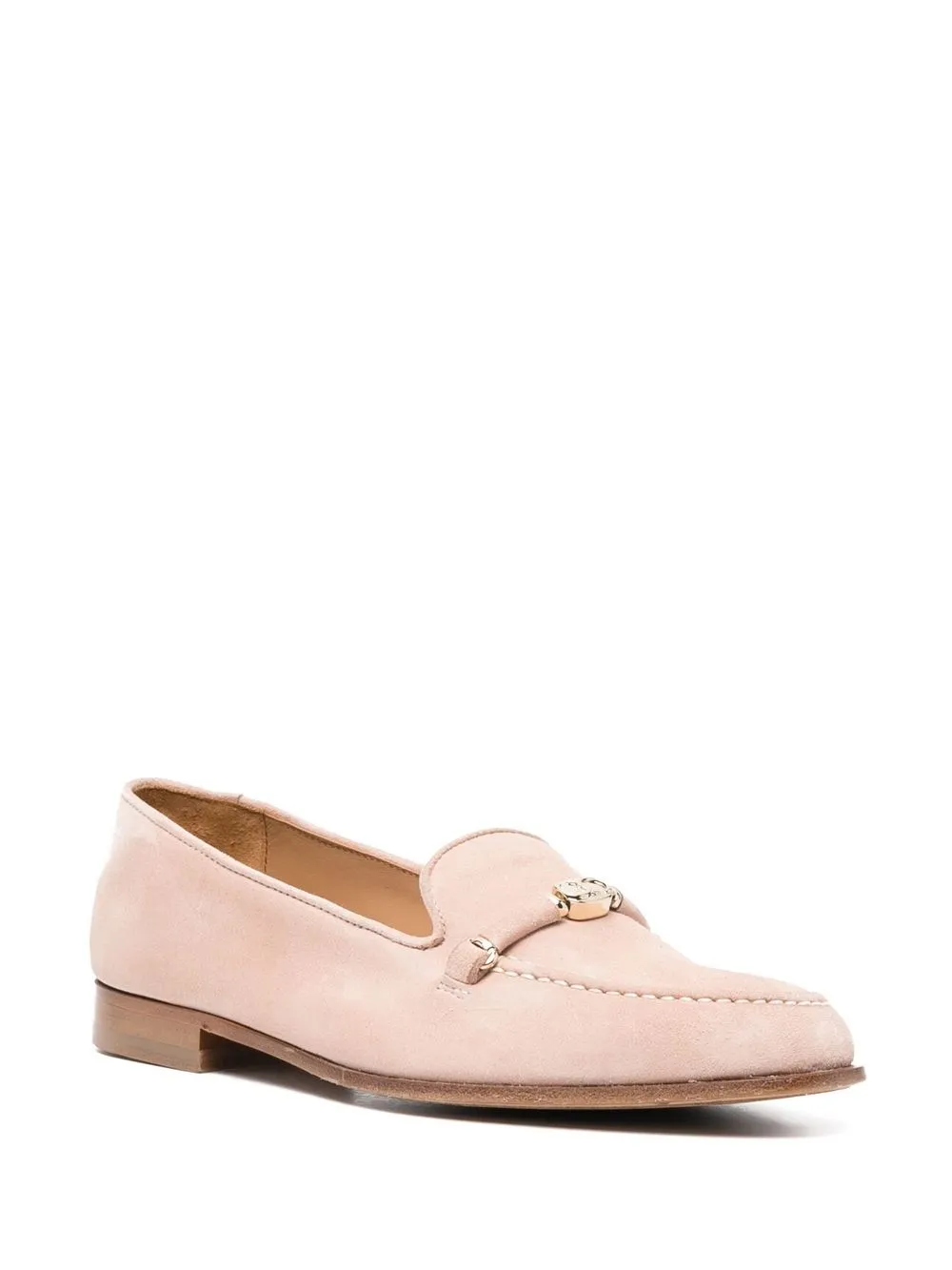 Women Casadei Logo-plaque 20mm Loafers - Image 2