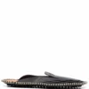 Women Maison Margiela Round-toe Leather Slippers