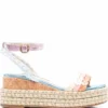 Women Sophia Webster Braided Wedge Espadrilles