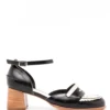 Women Sarah Chofakian Round-toe Leather Sandals
