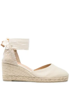 Women Castañer Carina Lace-up Wedge Espadrilles