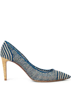 Women Ralph Lauren Collection Armissa Woven 80mm Pumps