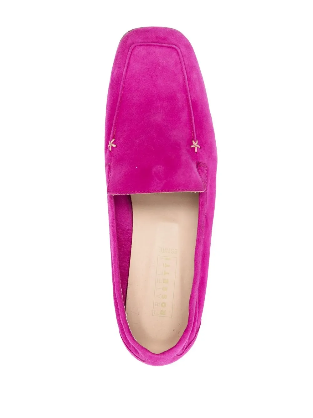 Women Fratelli Rossetti Suede Leather Loafers - Image 4