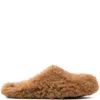 Women Marni Round-toe Shearling Slippers