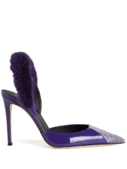 Women Giuseppe Zanotti Henriette Strass Embellished Pumps