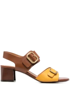 Women Tod&apos;s Buckle-strap Leather Sandals