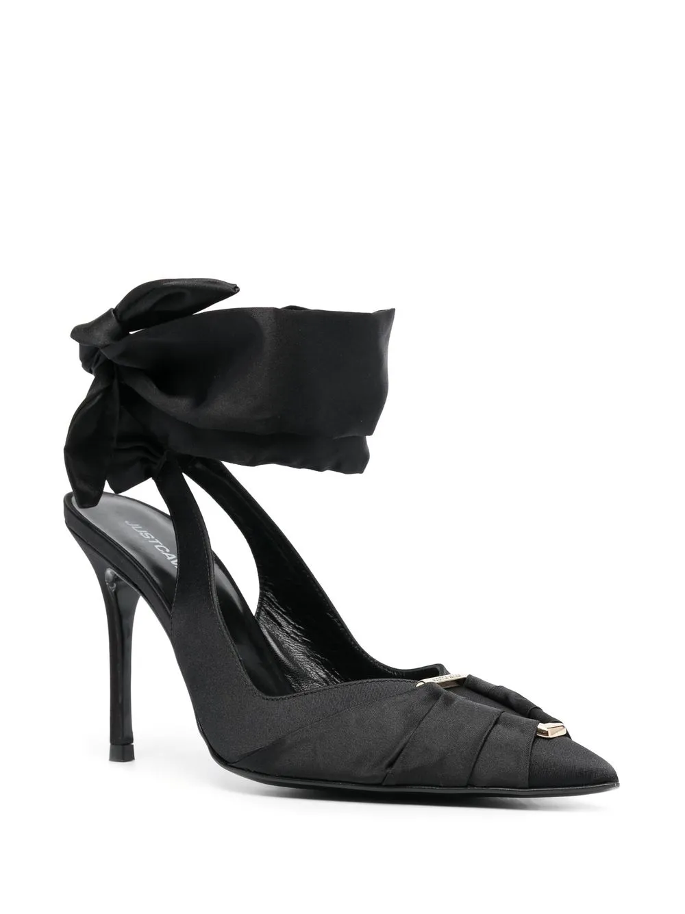 Women Just Cavalli 110mm Leather Pumps - Image 2