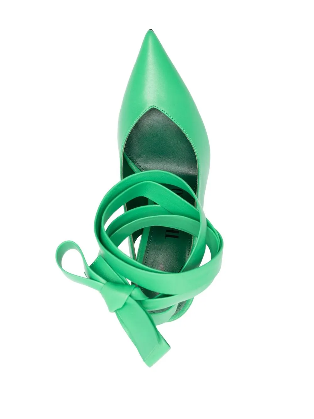 Women The Attico Tie-detail Heeled Pumps - Image 4