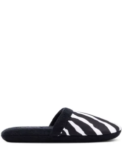 Women Dolce & Gabbana Zebra-print Terry-cloth Slippers