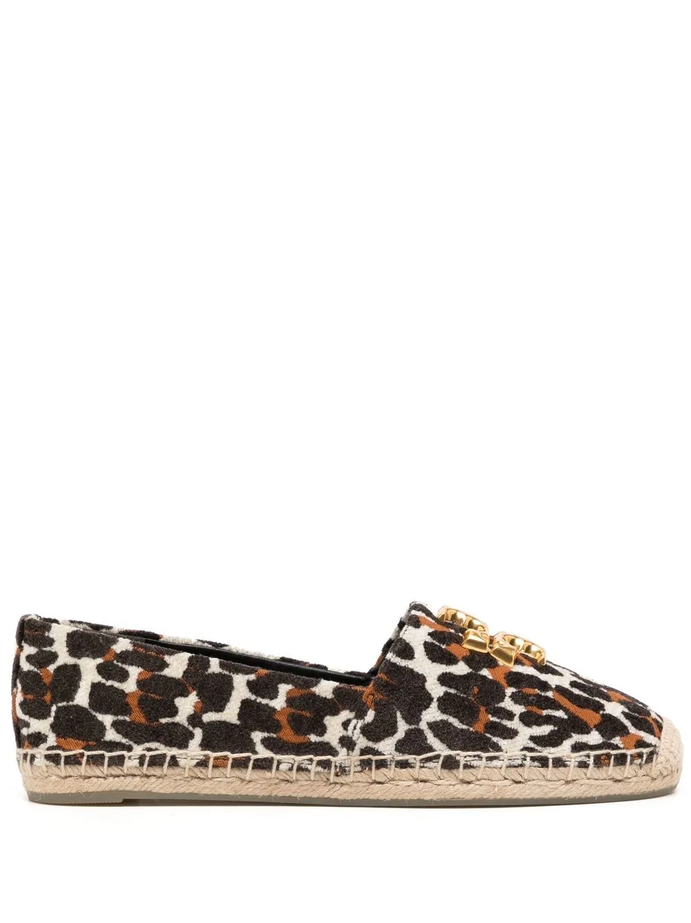 Women Tory Burch Eleanor Leaped-print Espadrilles
