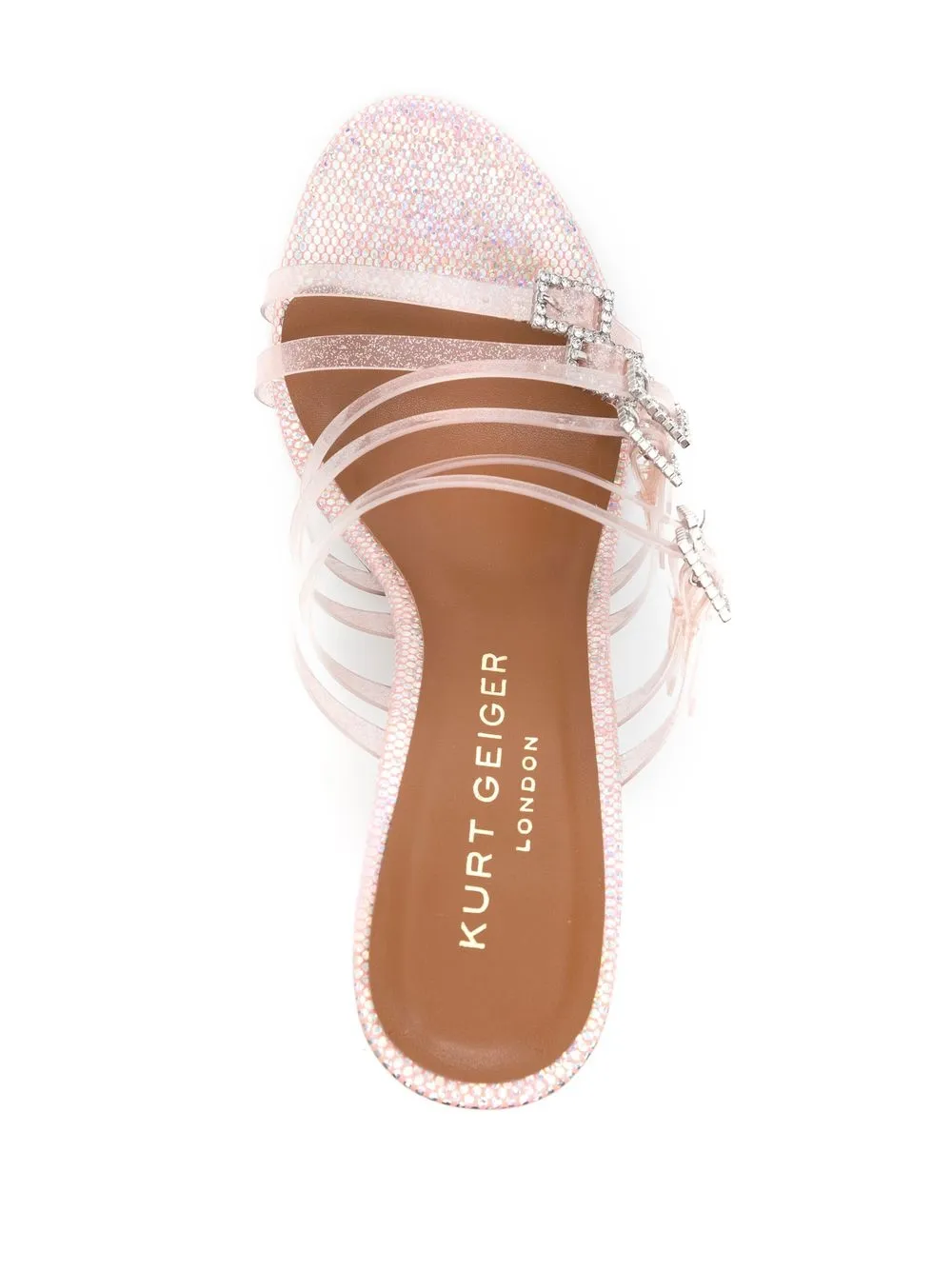 Women Kurt Geiger London Pierra Vinyl Sandals - Image 3