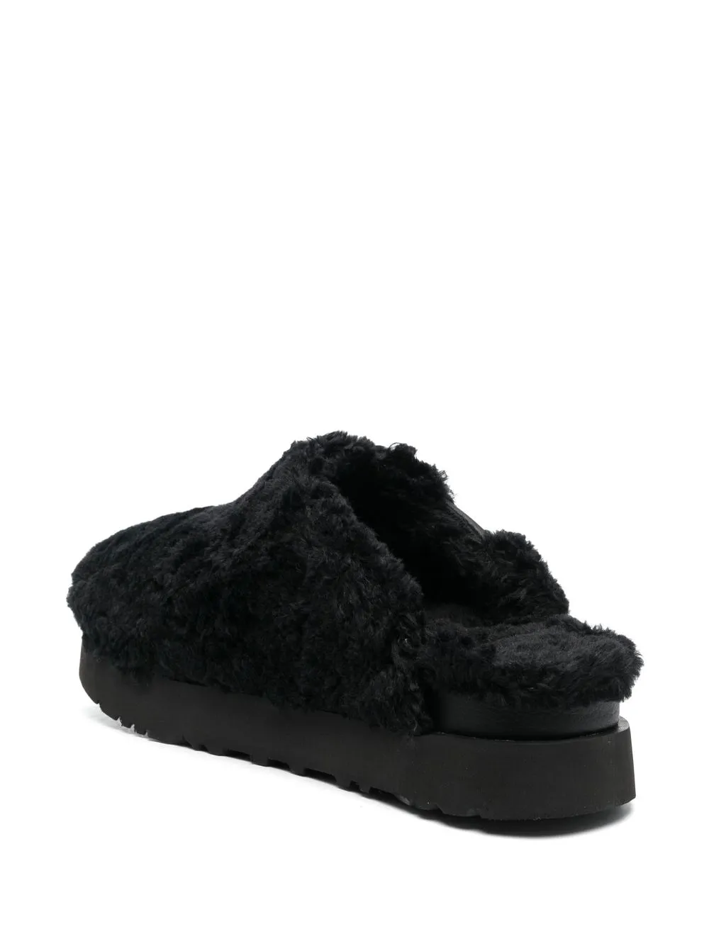 Women UGG Fuzz Sugar Slide Slippers - Image 3