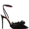 Women Andrea Wazen Franca 100mm Tulle Sandals