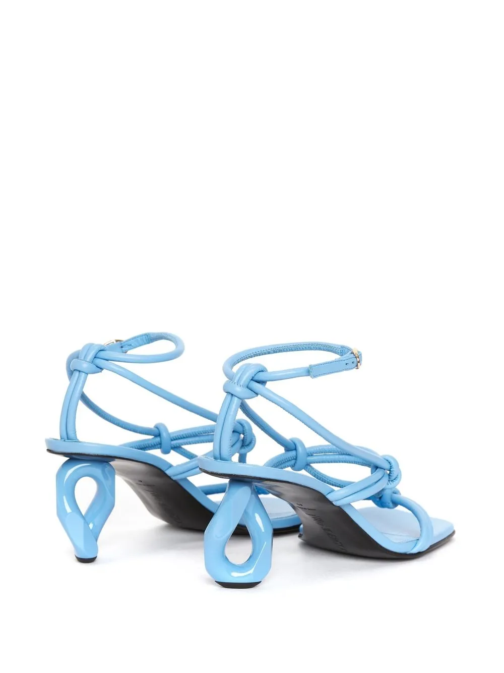 Women JW Anderson Knot-detail Ankle-strap Sandals - Image 2