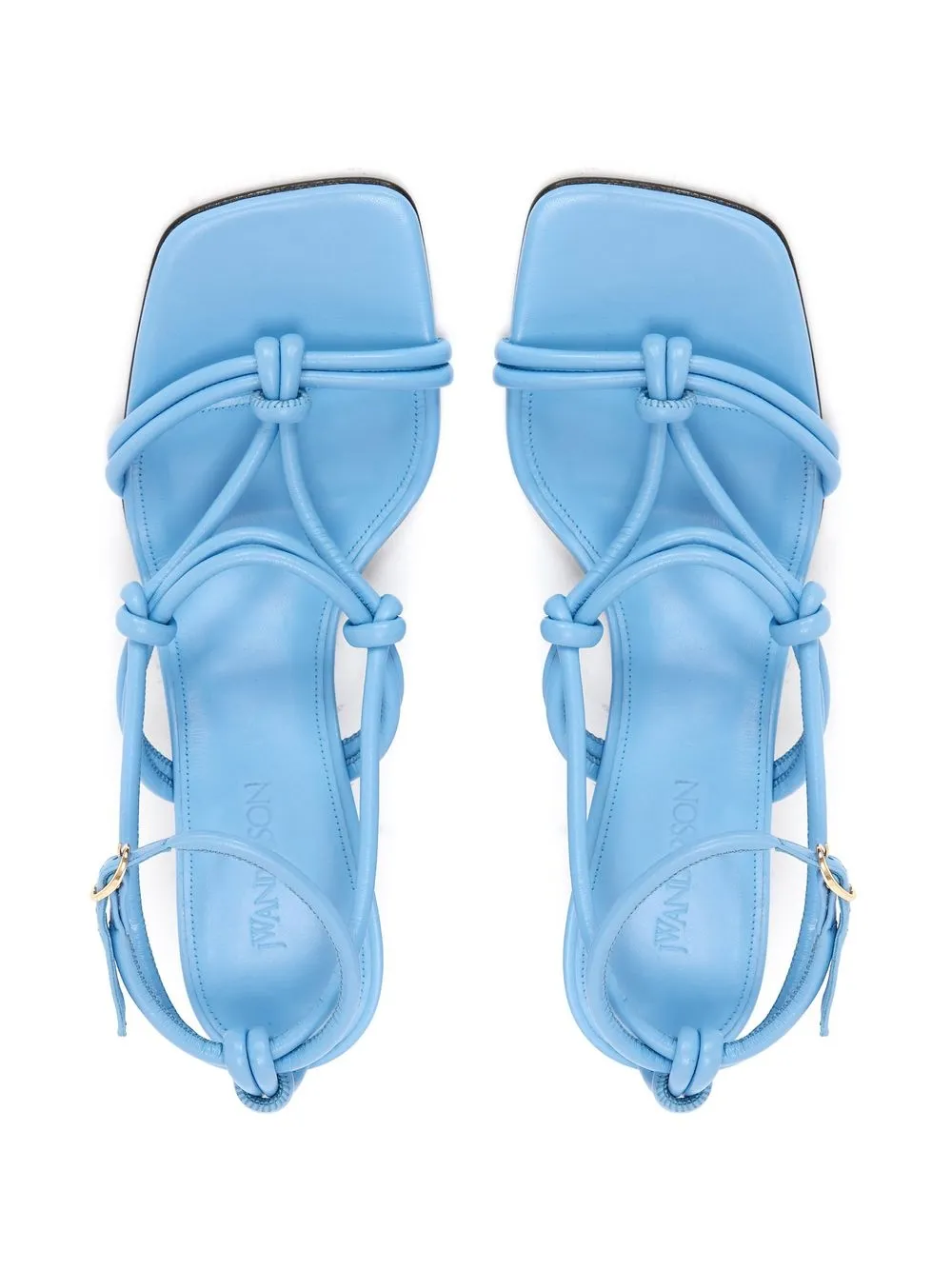 Women JW Anderson Knot-detail Ankle-strap Sandals - Image 3