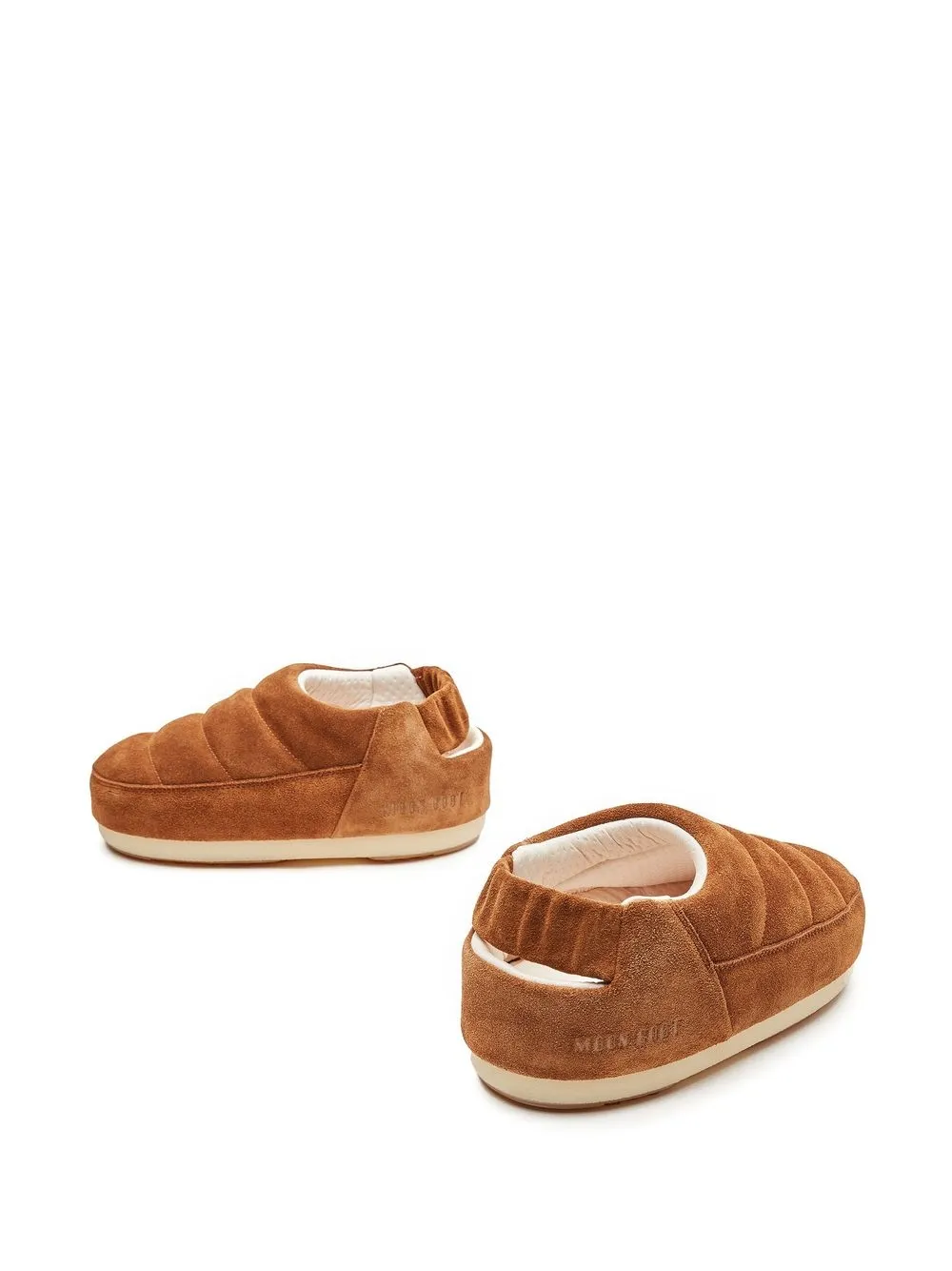 Women Moon Boot Elasticated Band Suede Slippers - Image 3