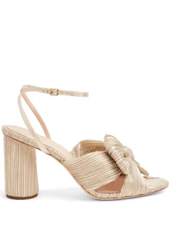 Women Loeffler Randall Camellia Pleated Knot 90mm Sandals