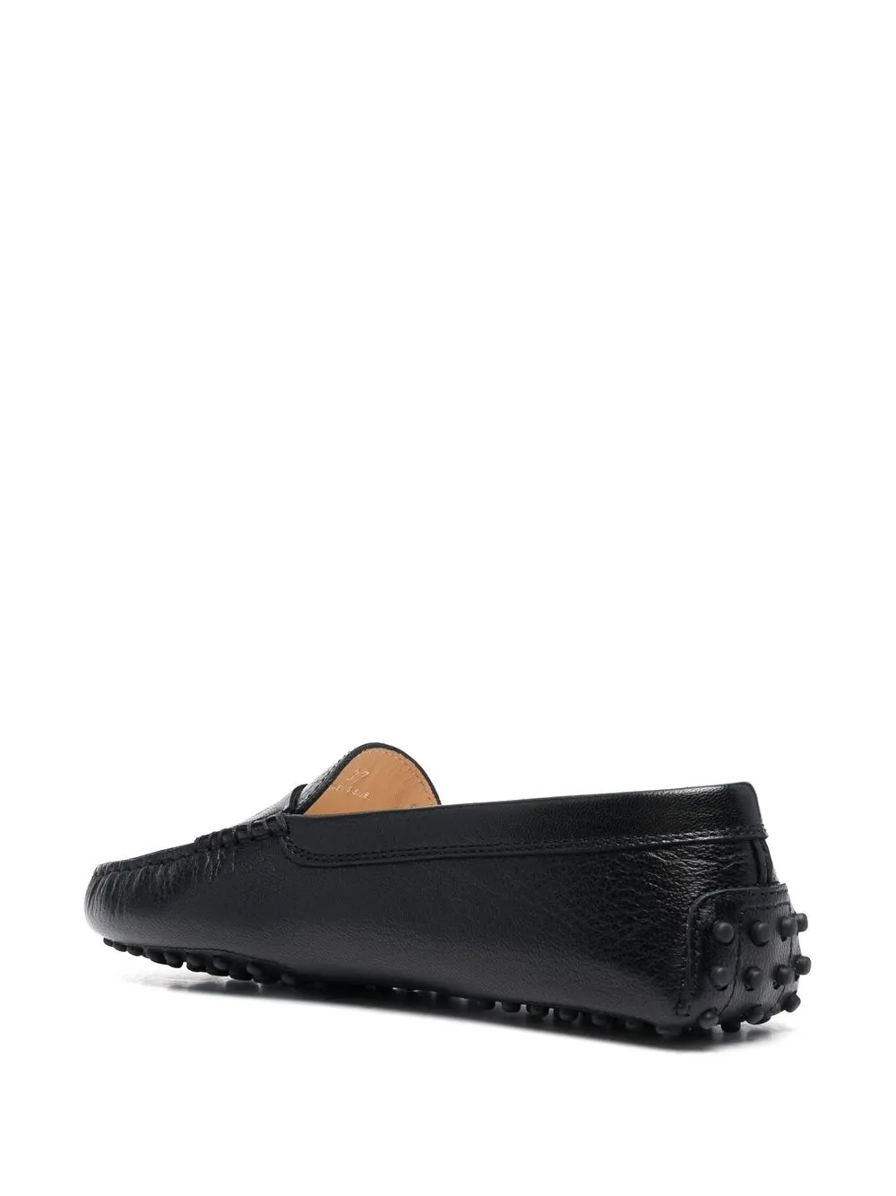 Women Tod's Gommino Grained Leather Loafers - Image 3