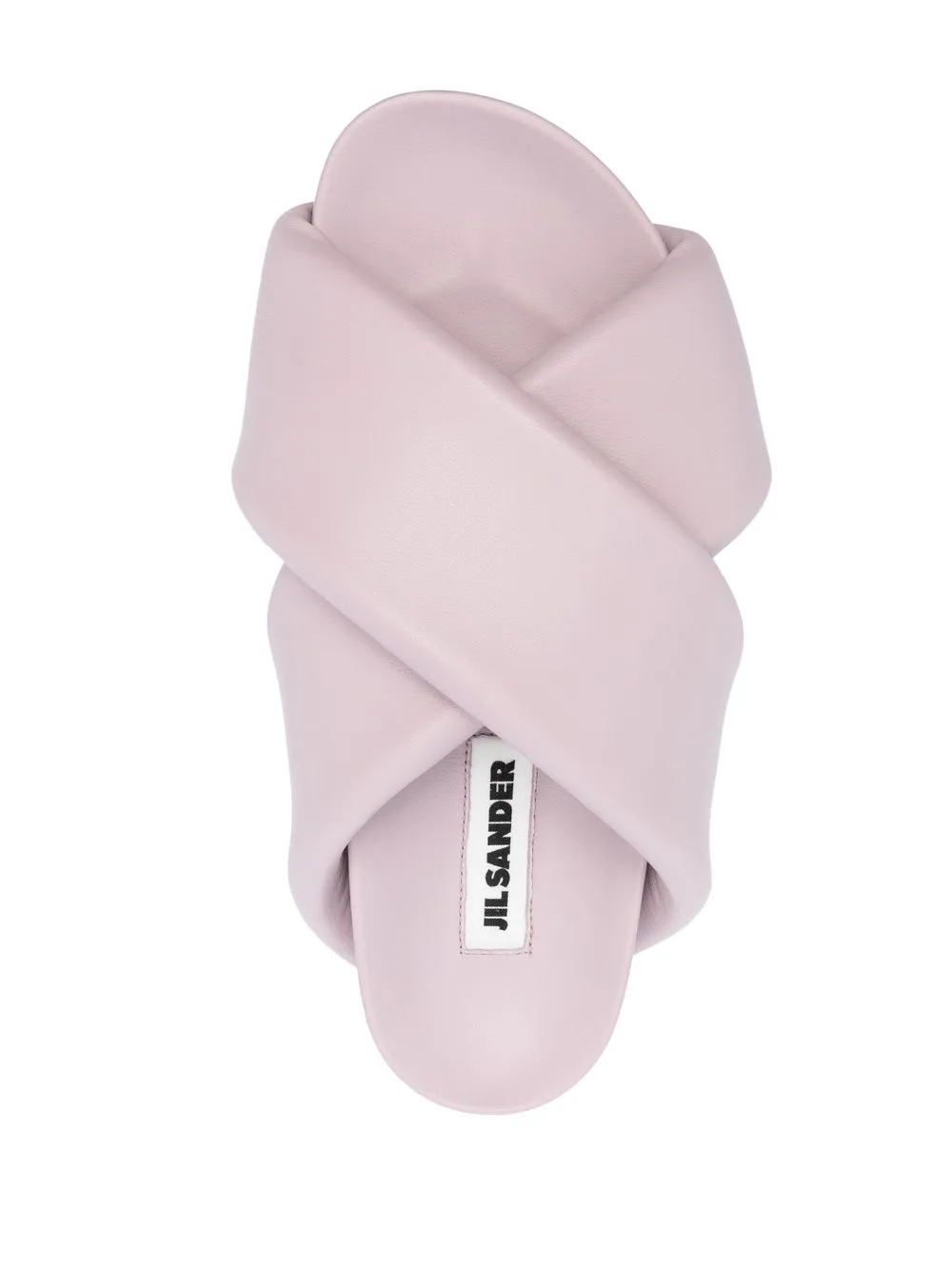 Women Jil Sander Crossover Strap-detail Sandals - Image 4