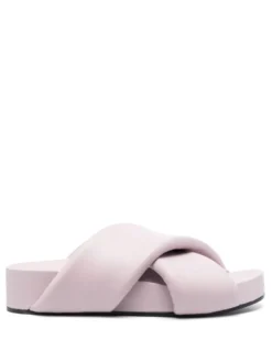 Women Jil Sander Crossover Strap-detail Sandals