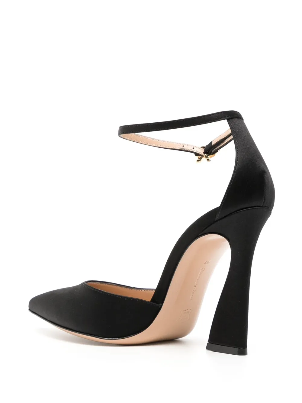 Women Gianvito Rossi Raso Pointed-toe Pumps - Image 3