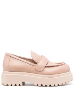 Women Le Silla Ranger Leather Loafers