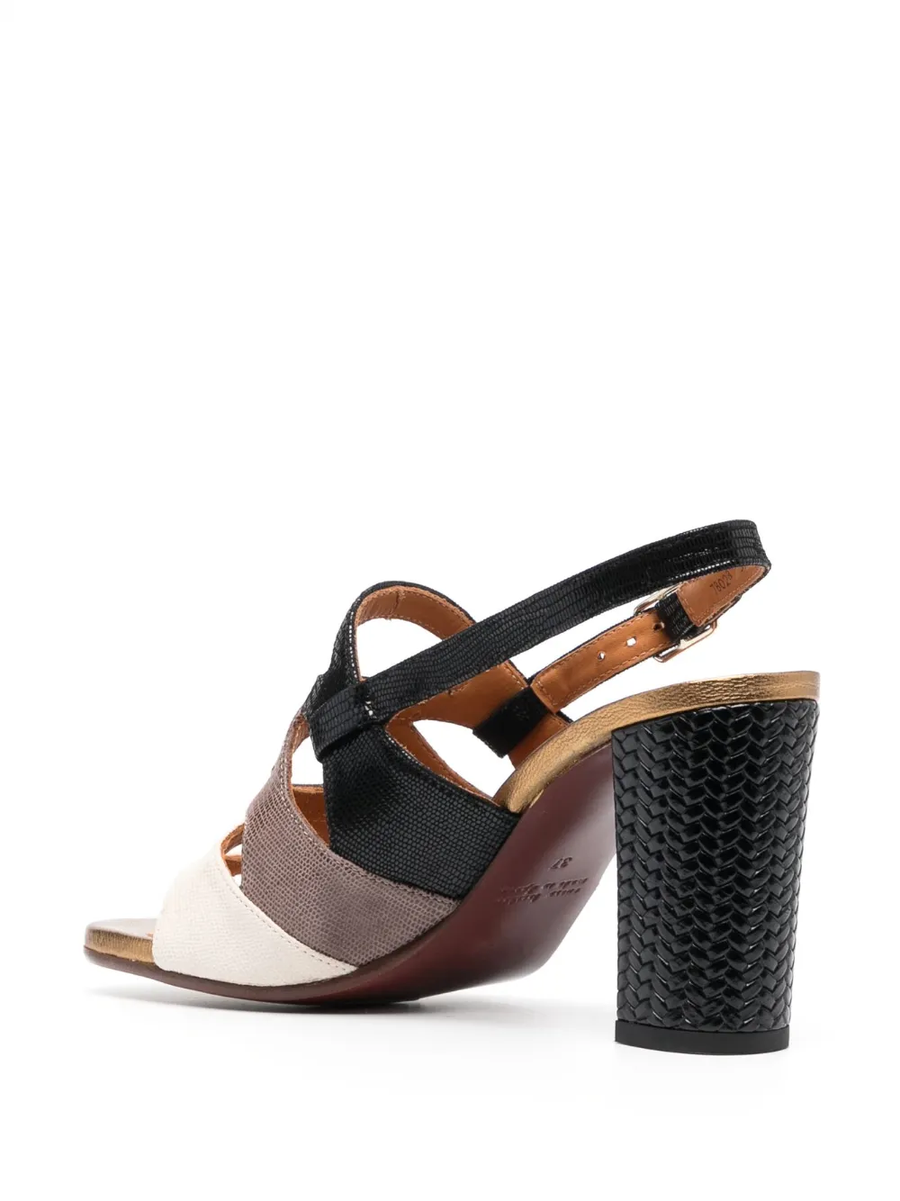 Women Chie Mihara Beliap 90mm Colour-block Panel Sandals - Image 3