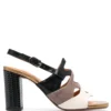 Women Chie Mihara Beliap 90mm Colour-block Panel Sandals