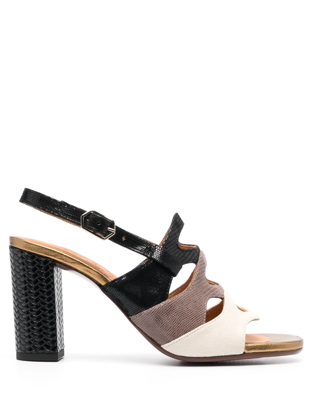 Women Chie Mihara Beliap 90mm Colour-block Panel Sandals