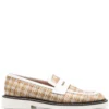 Women Pollini Houndstooth-pattern Print Loafers