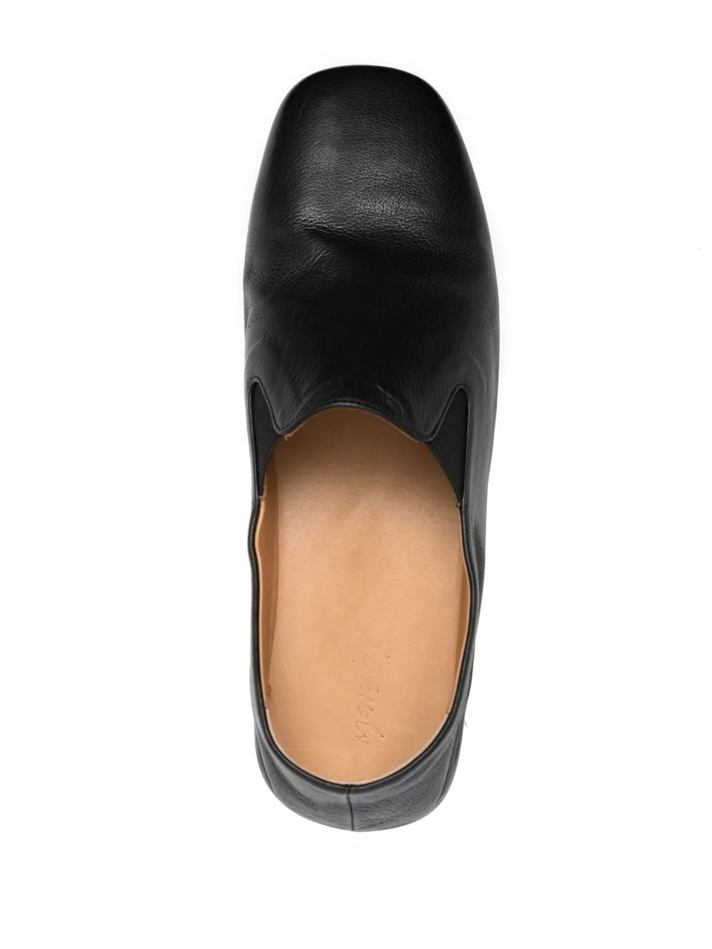 Women Marsèll Square-toe Leather Loafers - Image 4