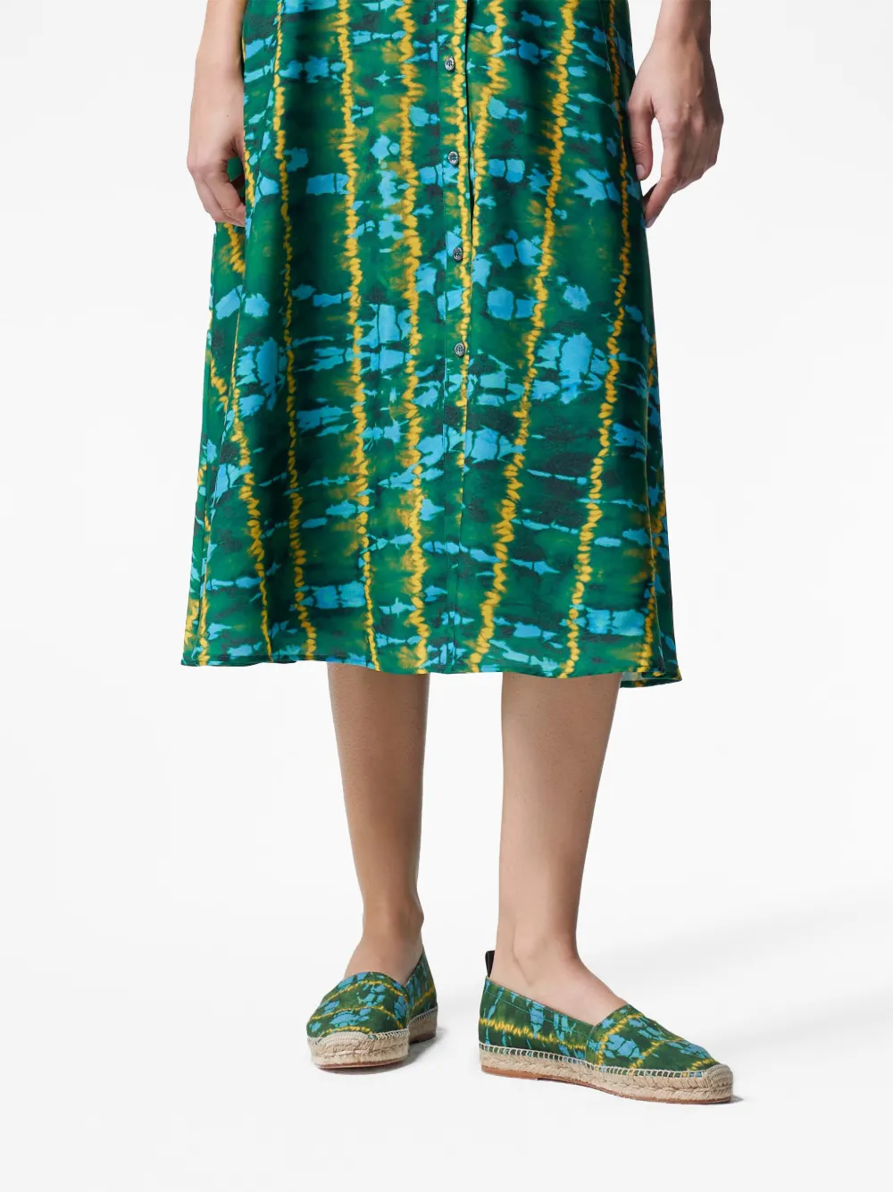 Women Altuzarra Kenda Tie-dye Espadrilles - Image 4