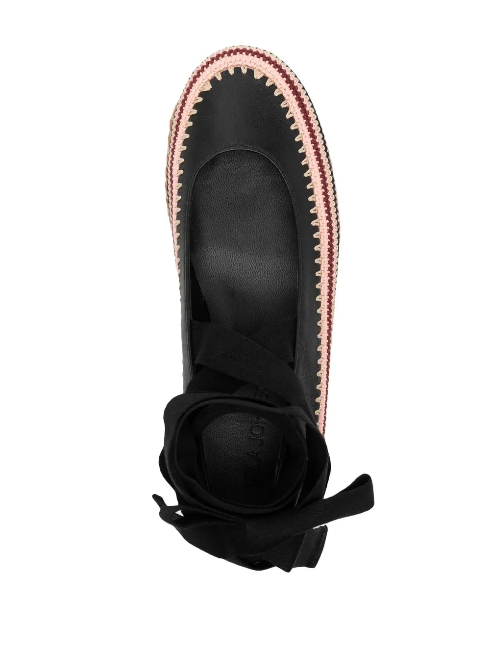 Women Ulla Johnson Yelena Crochet Flatform Espadrilles - Image 4